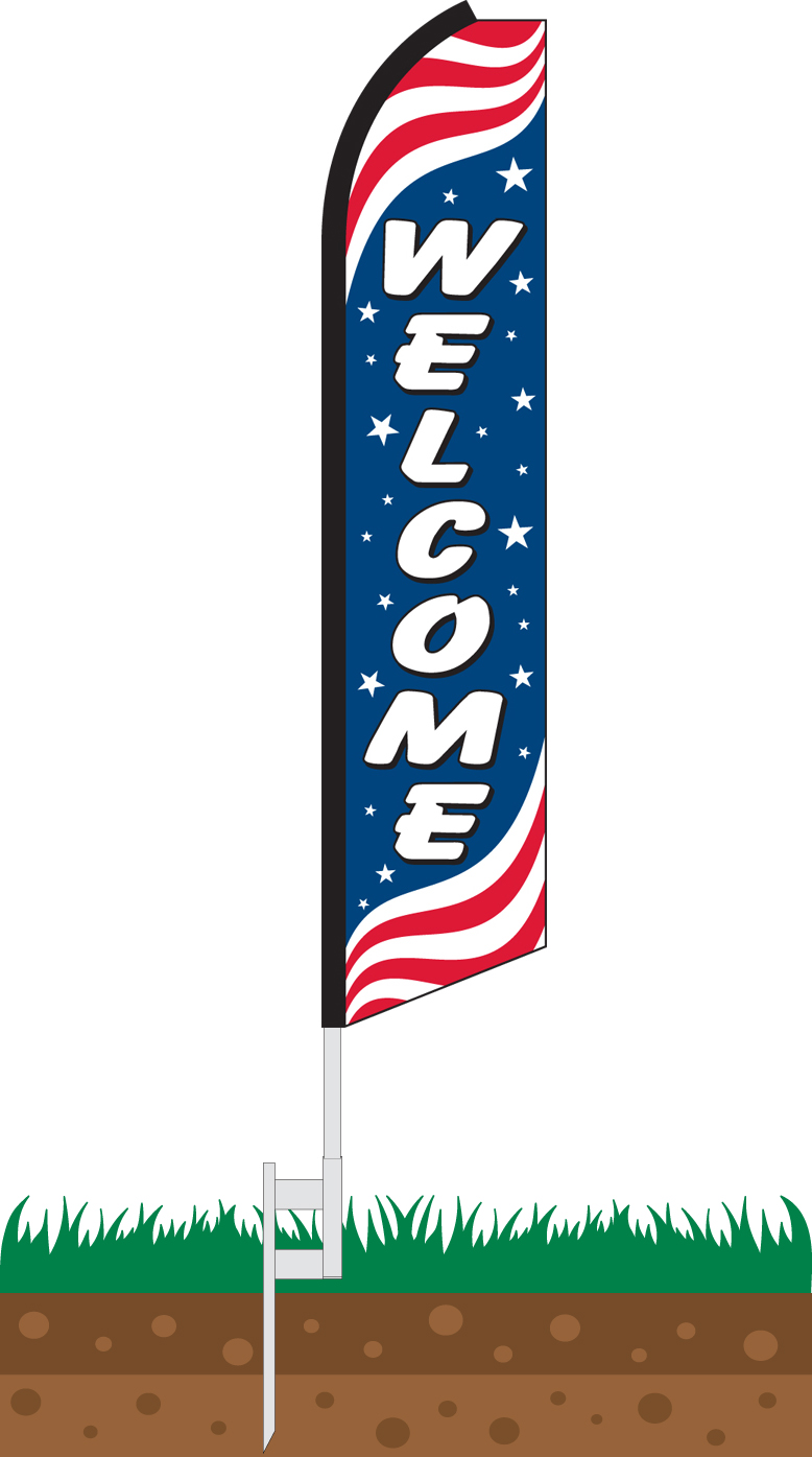 Welcome Auto Flags