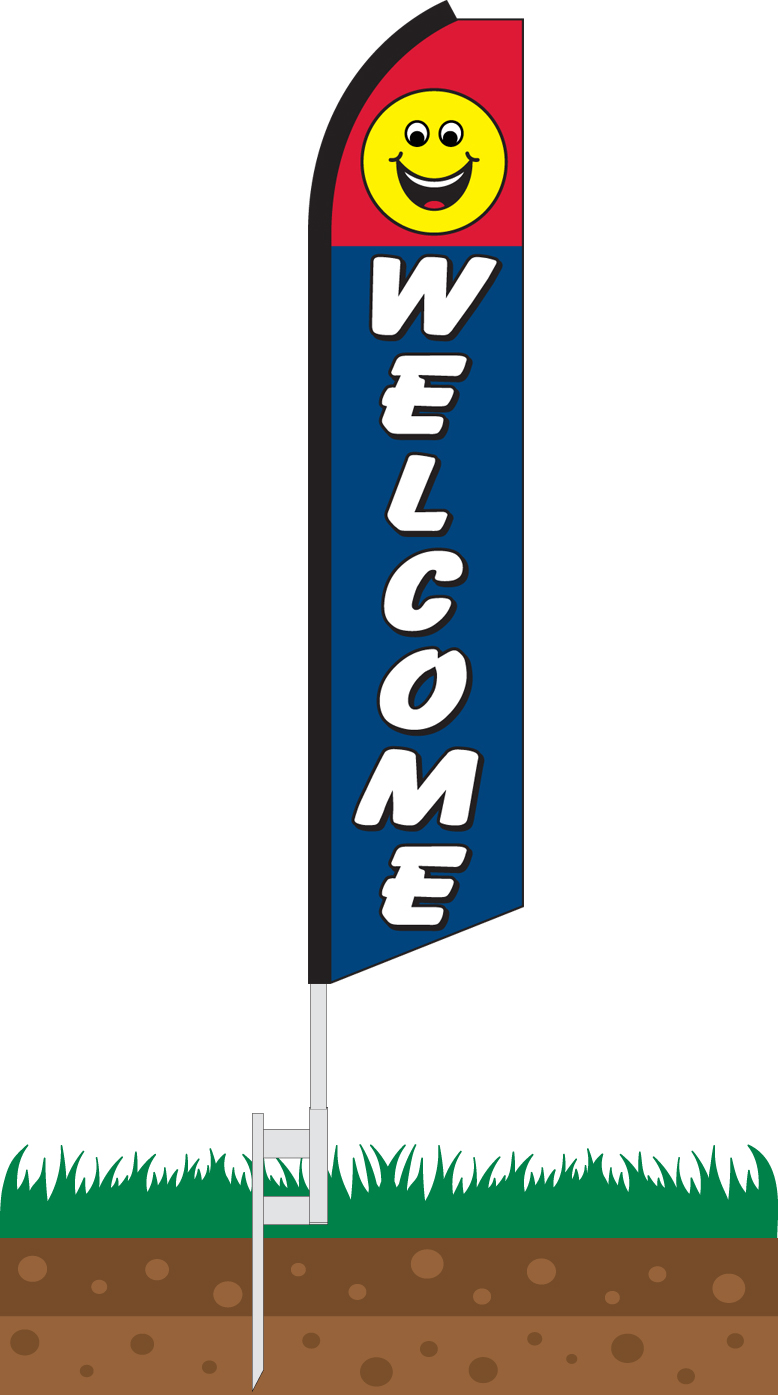 Welcome Auto Flags