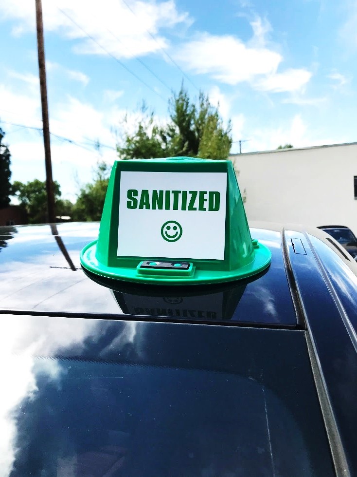 Magnetic Car Top Hats