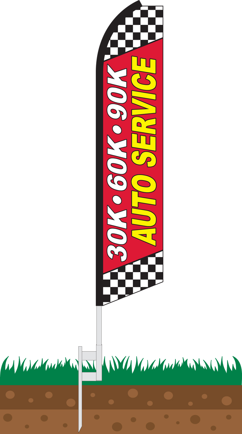 Auto Service Flags